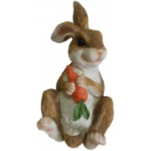 Кролик с морковкой Н-26см (F155)
