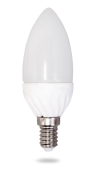 Лампа светодиодная Е14 3W тепл.бел.