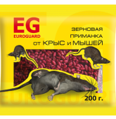 Зерно EUROGARD от крыс, мышей 200 г /40/