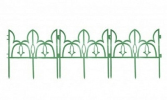 Забор декор. Лилия  длина 3 м, высота 19 см (Комплект-Агро)