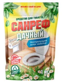 Санреф Дачный ср-во д/ дачного туал. 1 кг/20/