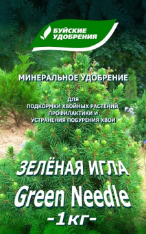 Зелёная Игла 1 кг (от побурения хвои) коробка (БХЗ) /10/