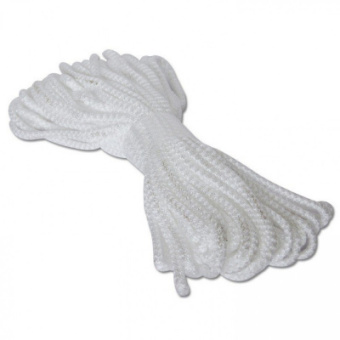 Шнур хоз. вязаный d=3 мм, 20 м, белый