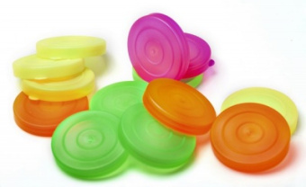 Крышка п/э 1-82 Н Цветная для закрывания (Сузун) /200/