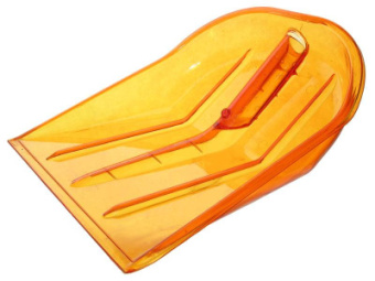 Лопата снег  № 4 поликарбонат 385*340/5 б/ч