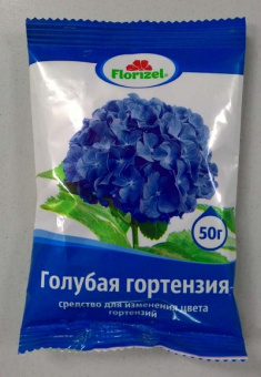 Florizel Голубая гортензия 50 г (для изменения цвета цветка) /50/