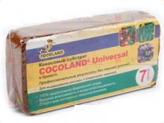 Субстрат кокосовый Cocoland Universal 7л /24/
