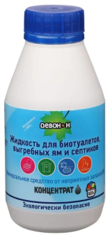Девон Н 0,25 л для садовых и био туалетов /40/